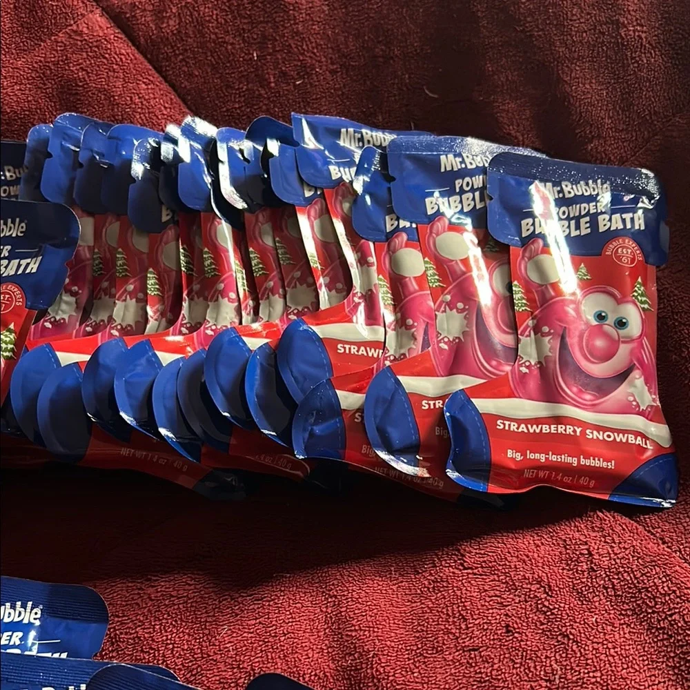 58 Mr Bubbles Bubble Bath 1.4 oz packets